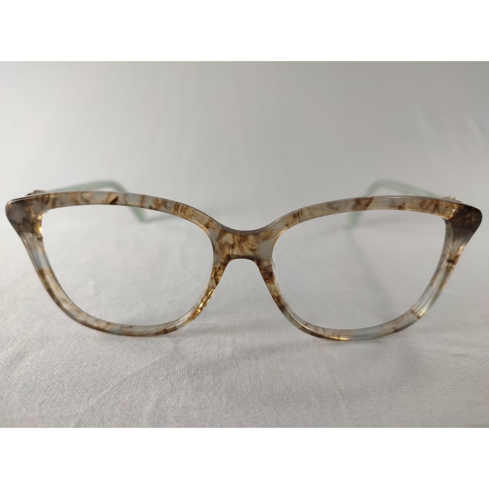Swarovski SK5242-3 084 Marble Brown Eyeglass Frames 52-15-135 Crystal Hinge - Picture 2 of 11